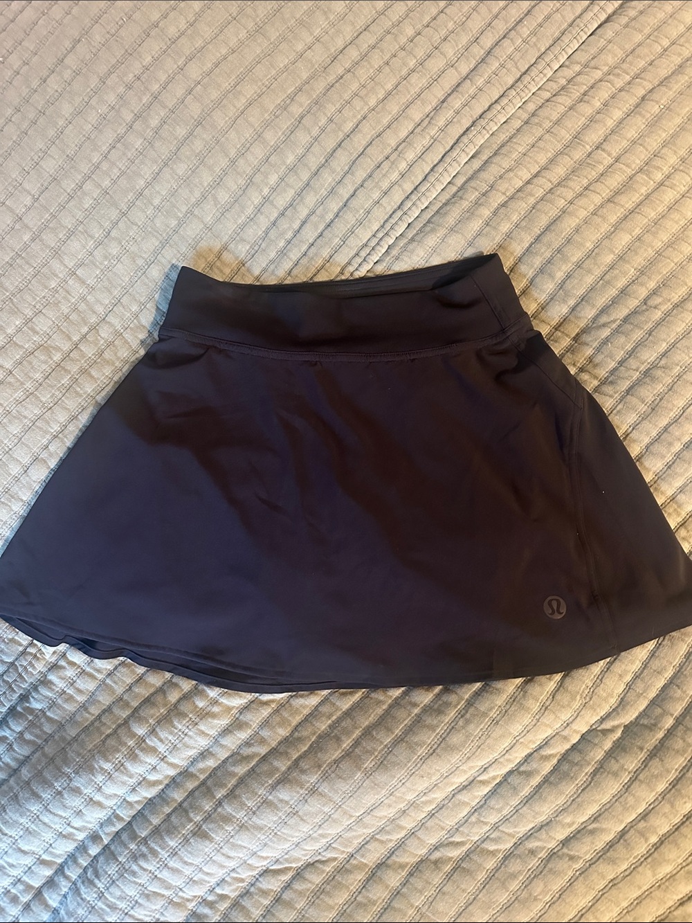 Lululemon Align High-Rise Skirt in a dark color black